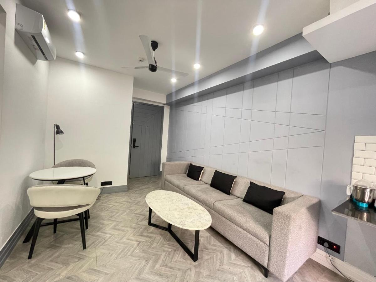 Bedchambers Serviced Apartments, Mg Road Gurgaon Eksteriør bilde