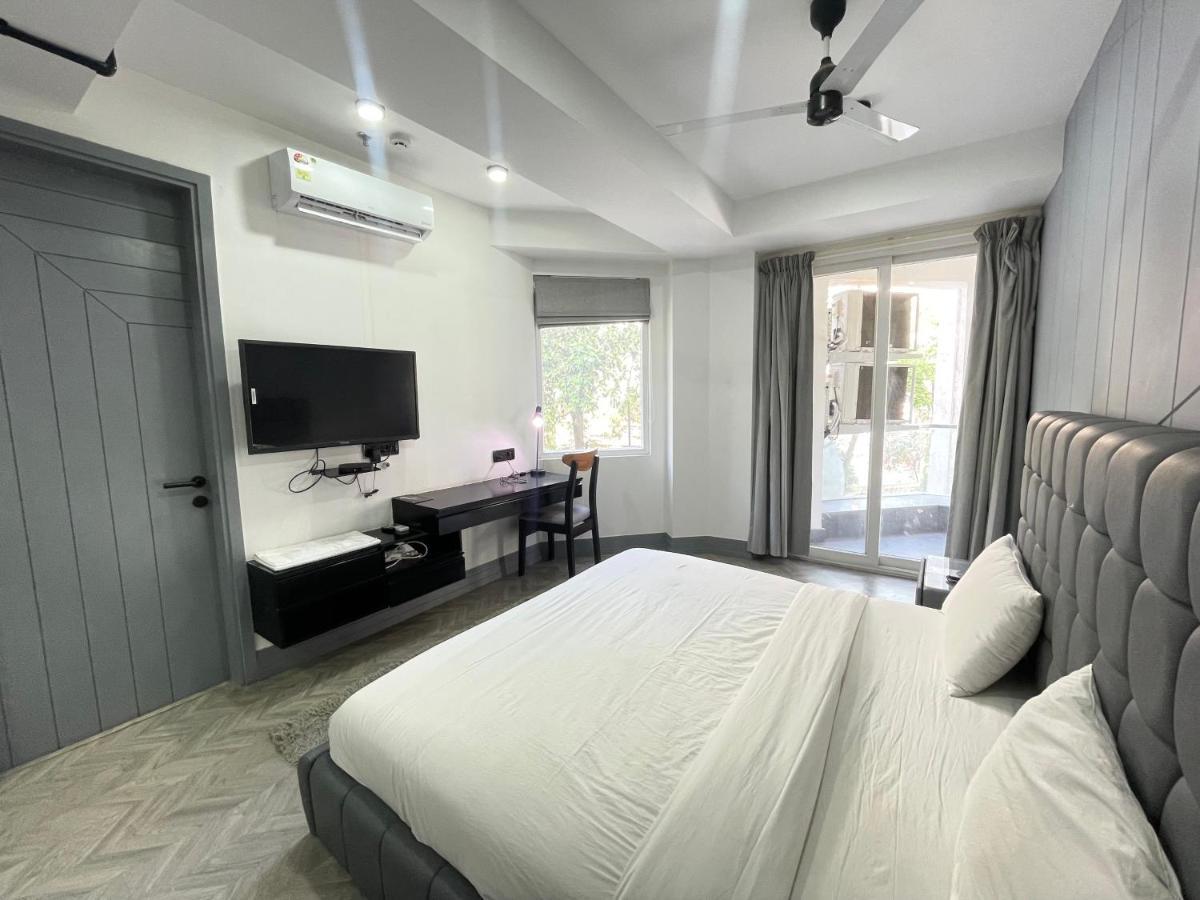 Bedchambers Serviced Apartments, Mg Road Gurgaon Eksteriør bilde