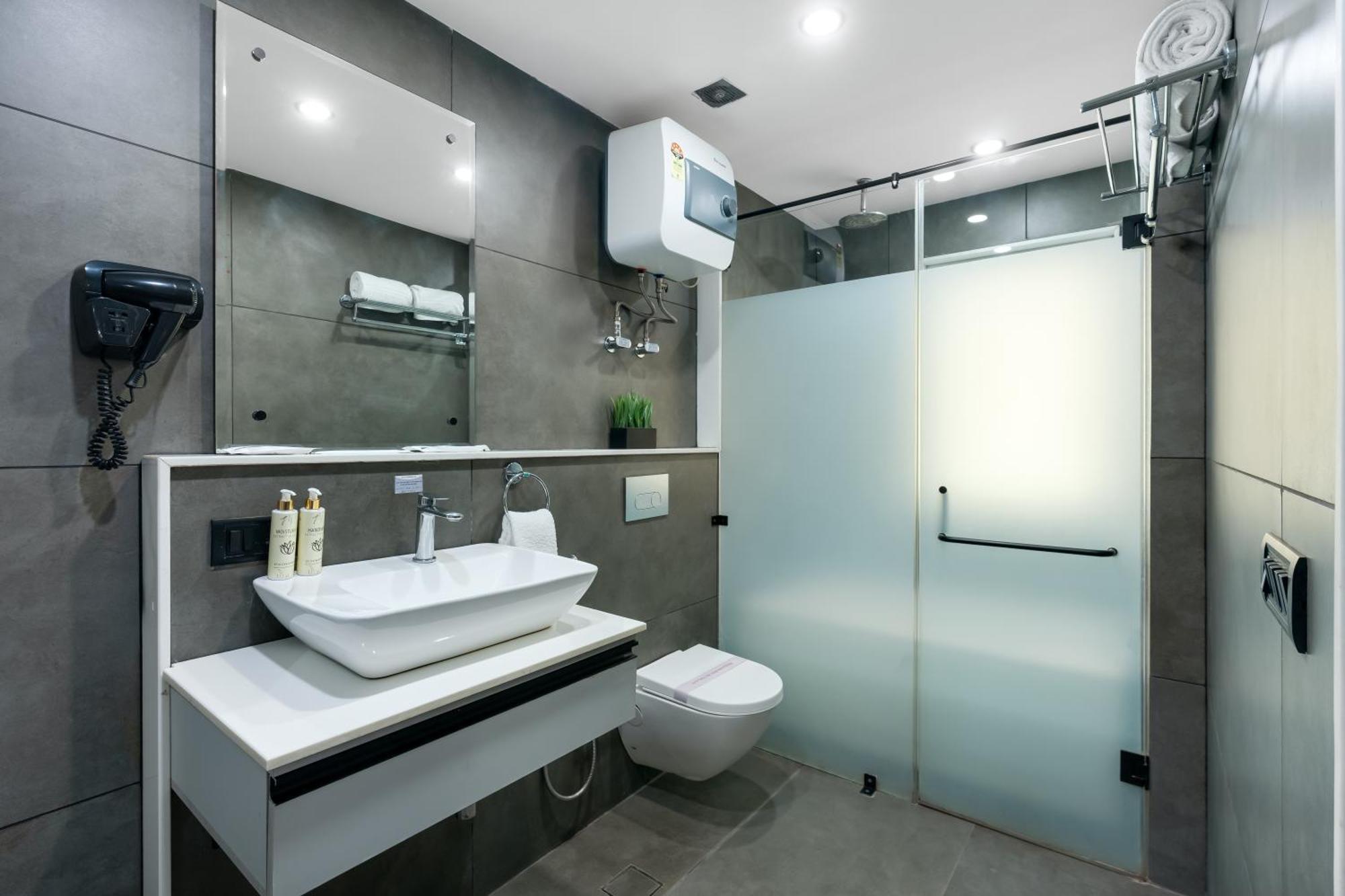 Bedchambers Serviced Apartments, Mg Road Gurgaon Eksteriør bilde